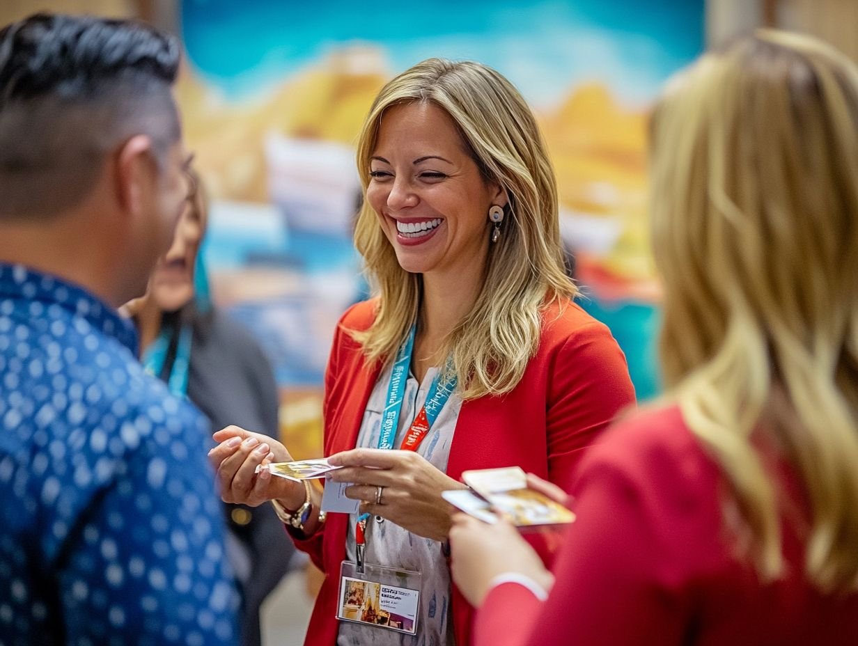 1. How can I effectively network as a travel agent and travel consultant?